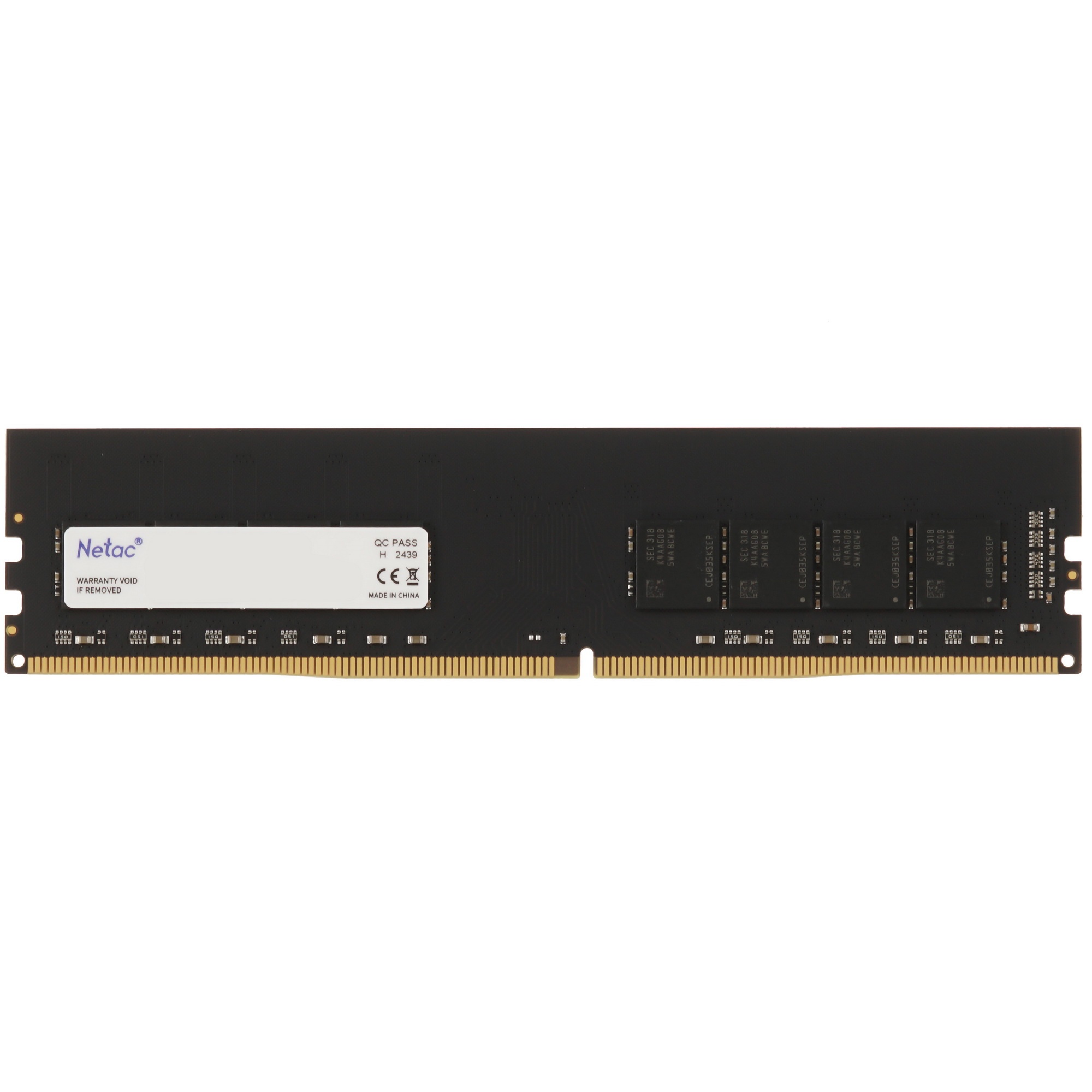Оперативная память NETAC Basic, DDR4, 32GB (1x32GB), 3200MHz, CL22