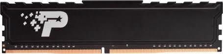 Оперативная память Patriot Signature Premium, DDR4, 16GB (1x16 GB), 3200 MHz, CL22, радиатор, чёрный