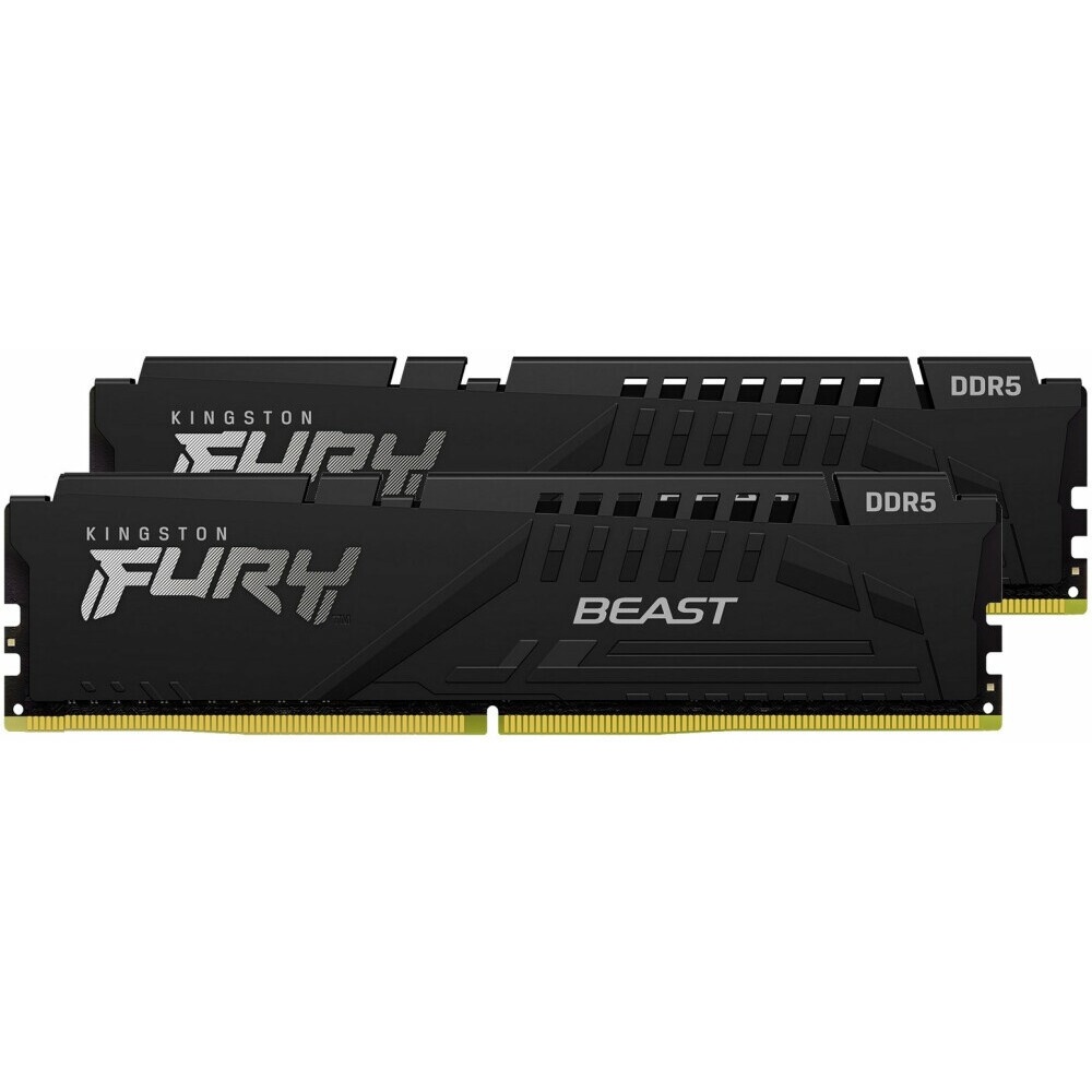 Оперативная память Corsair Vengeance, DDR5, 32GB (2x16GB), 5600 MHz, CL40, с радиатором, RGB, белый