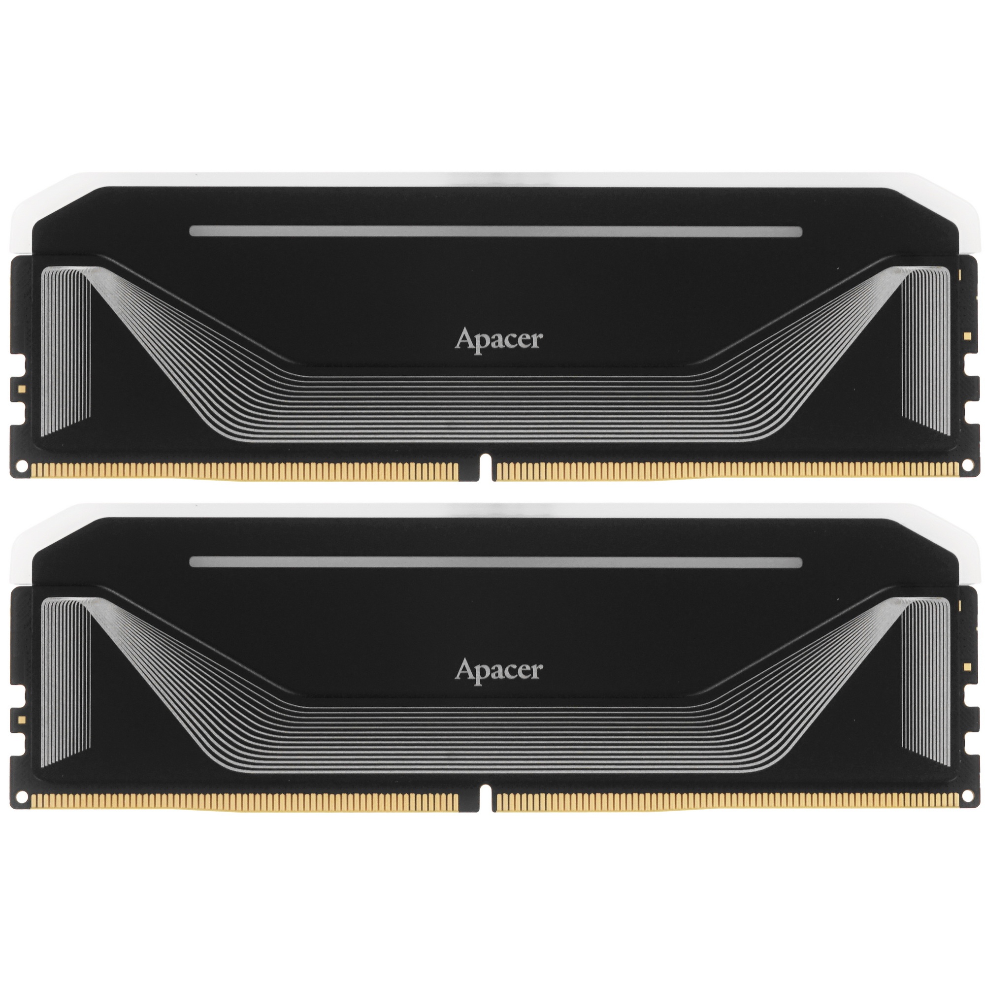 Оперативная память Apacer Nox, DDR5, 32GB (2x16 GB), 6000 MHz, CL38, радиатор, RGB, черный