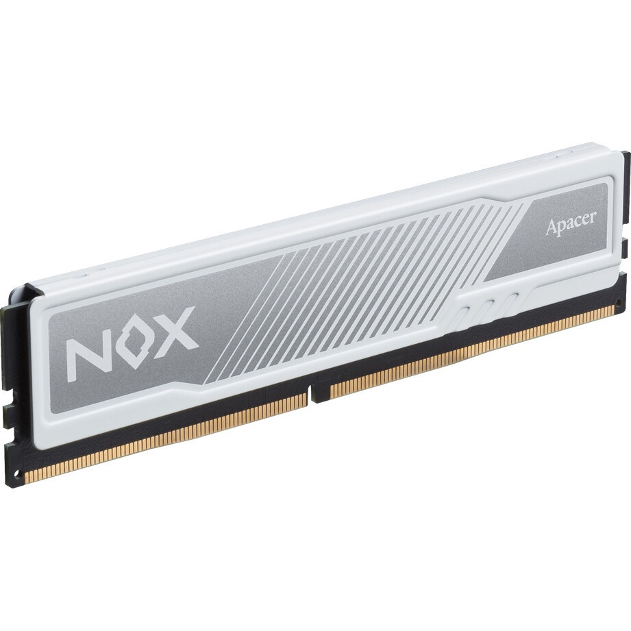 Оперативная память Apacer Nox, DDR4, 32GB (2x16 GB), 3600 MHz, CL18, радиатор, белый