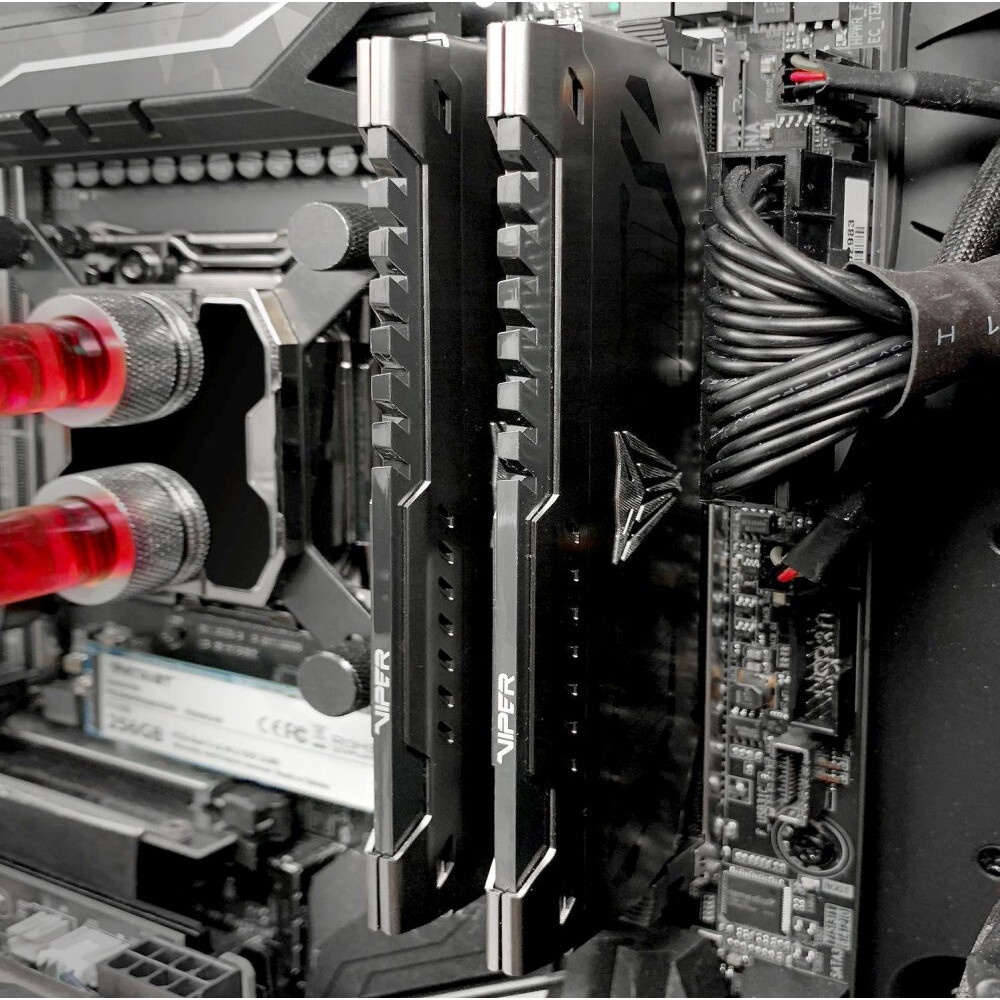 Оперативная память Apacer Nox, DDR4, 32GB (2x16 GB), 3600 MHz, CL18, радиатор, белый