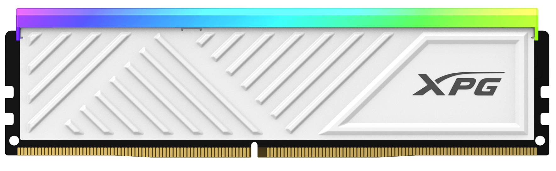 Оперативная память XPG Spectrix D35G RGB, DDR4, 8GB (1x8GB), 3200MHz, CL16, с радиатором, белый, RGB