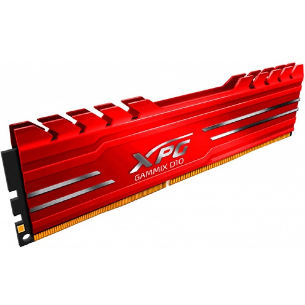 Оперативная память XPG Gammix D10, DDR4, 16GB (1x16GB), 3000MHz, CL16, с радиатором, красный
