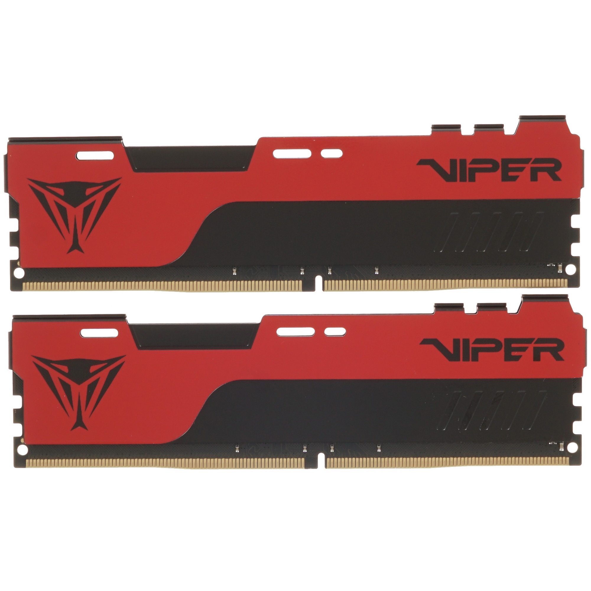 Оперативная память Patriot Viper Elite II, DDR4, 64GB (2x32 GB), 3200 MHz, CL18, радиатор, красный/ч