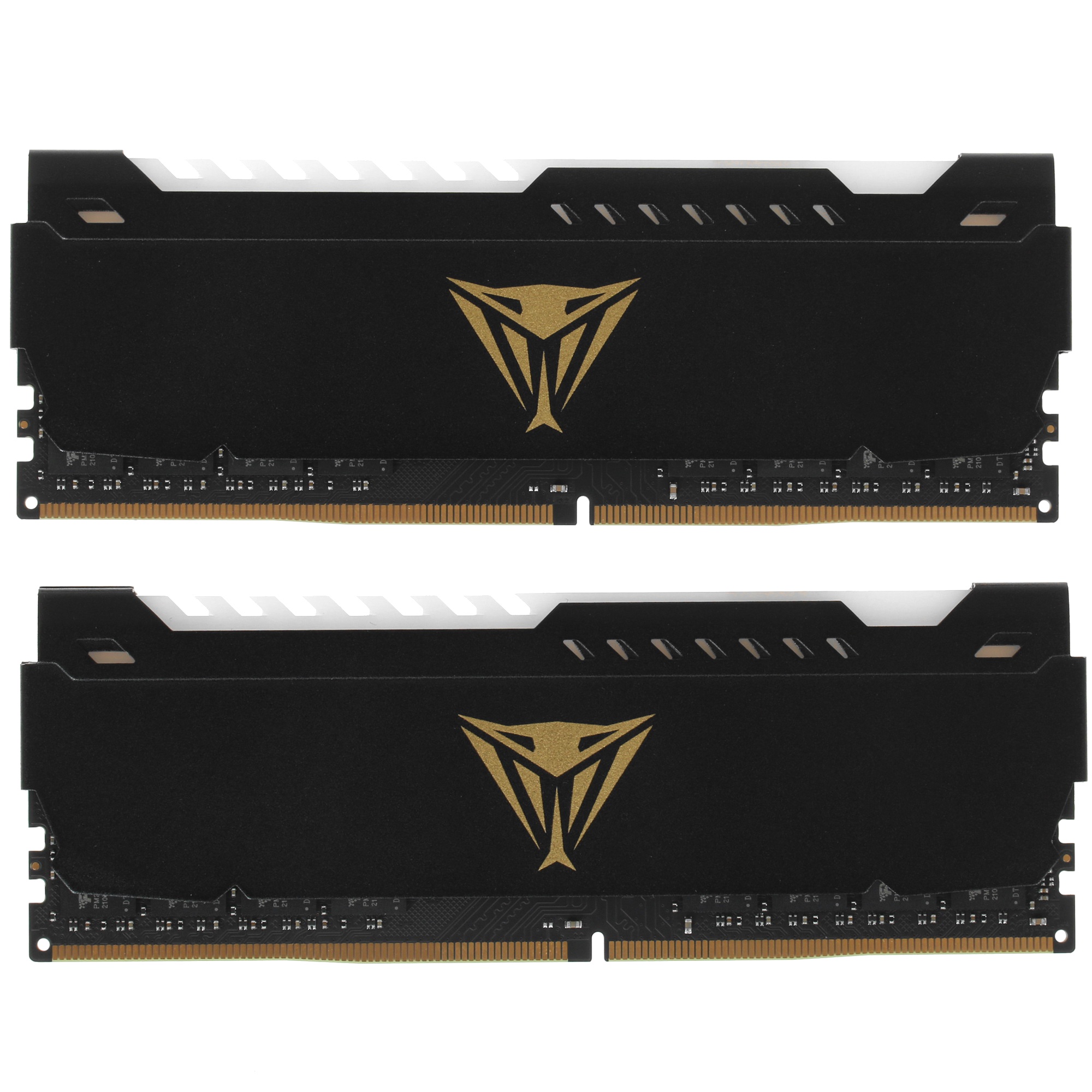 Оперативная память Patriot Viper Steel, DDR4, 32GB (2x16GB), 3600MHz, CL20, с радиатором, RGB, черны
