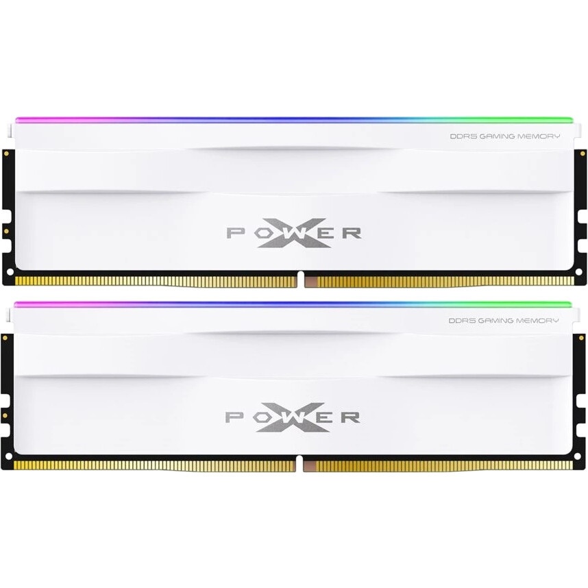 Оперативная память Silicon Power Xpower Zenith, DDR5, 64GB (2x32 GB), 6000 MHz, CL30, радиатор, RGB,