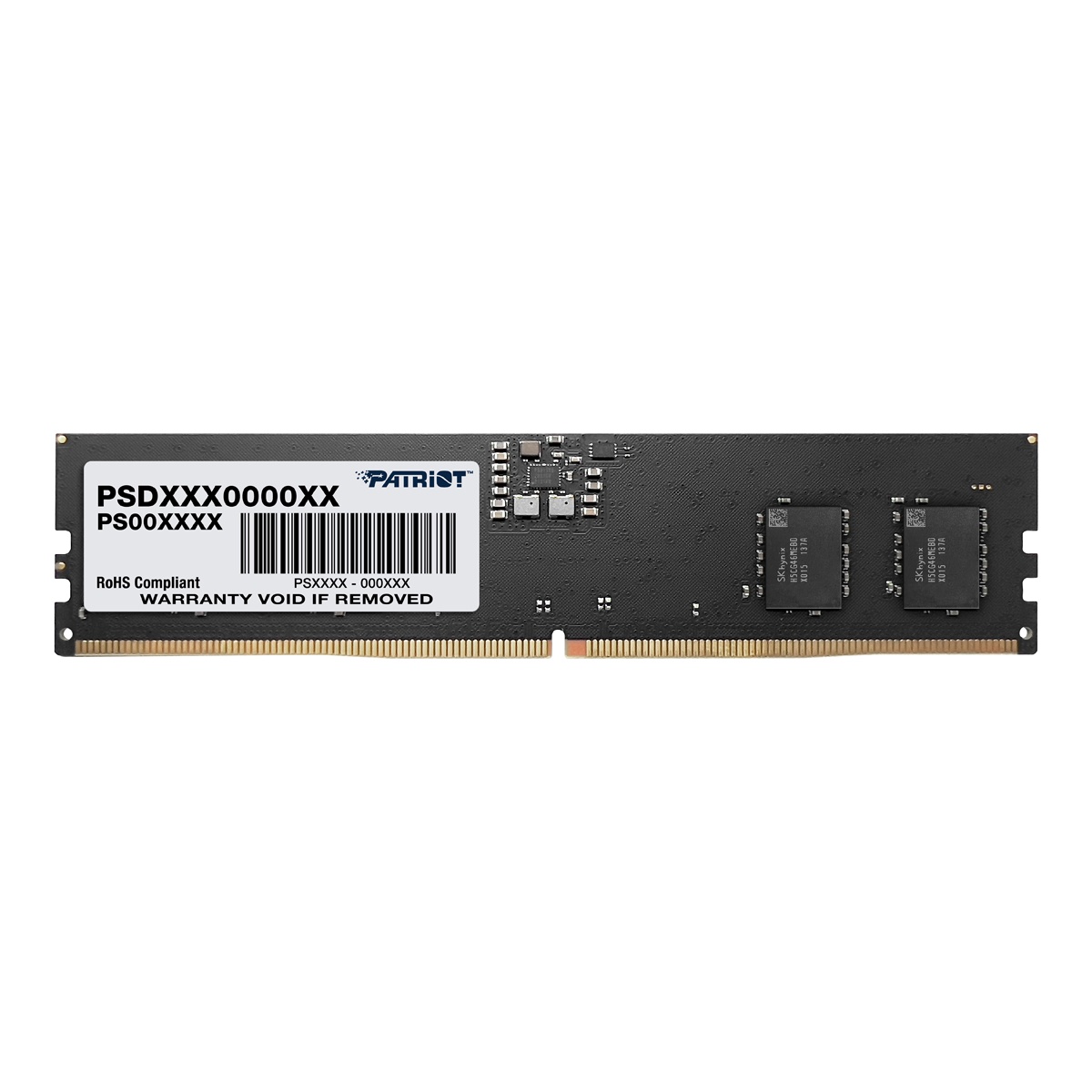 Оперативная память Patriot Signature, DDR5, 16GB (1x16 GB), 5200 MHz, CL42