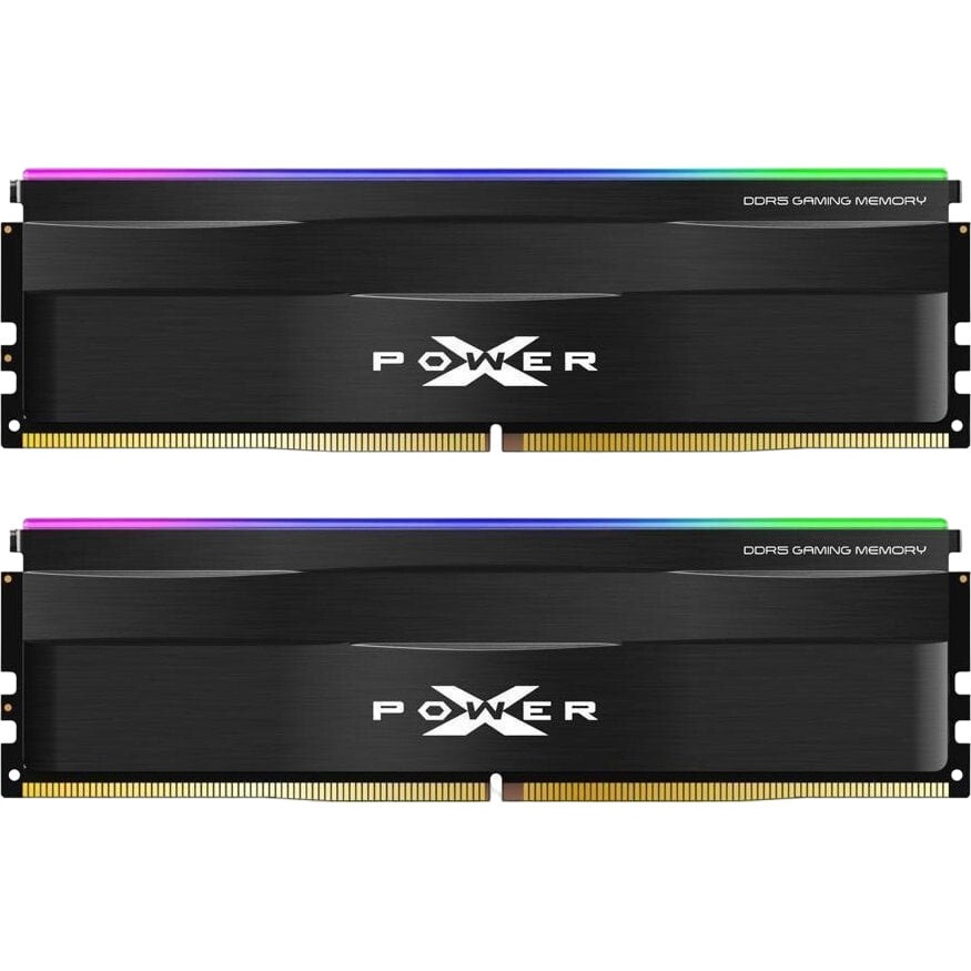 Оперативная память Silicon Power Xpower Zenith, DDR5, 32GB (2x16 GB), 6000 MHz, CL30, радиатор, RGB,