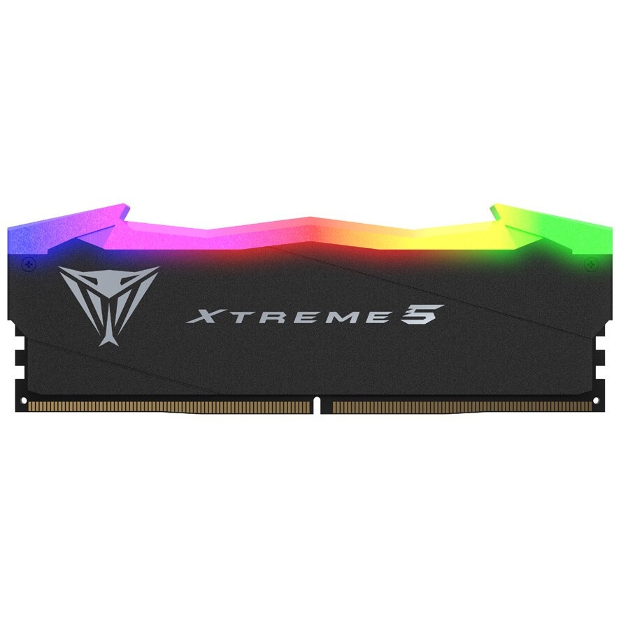Оперативная память Patriot Viper Xtreme 5, DDR5, 48Gb (2x24Gb), 8000MHz, CL38, с радиаторами, RGB, с