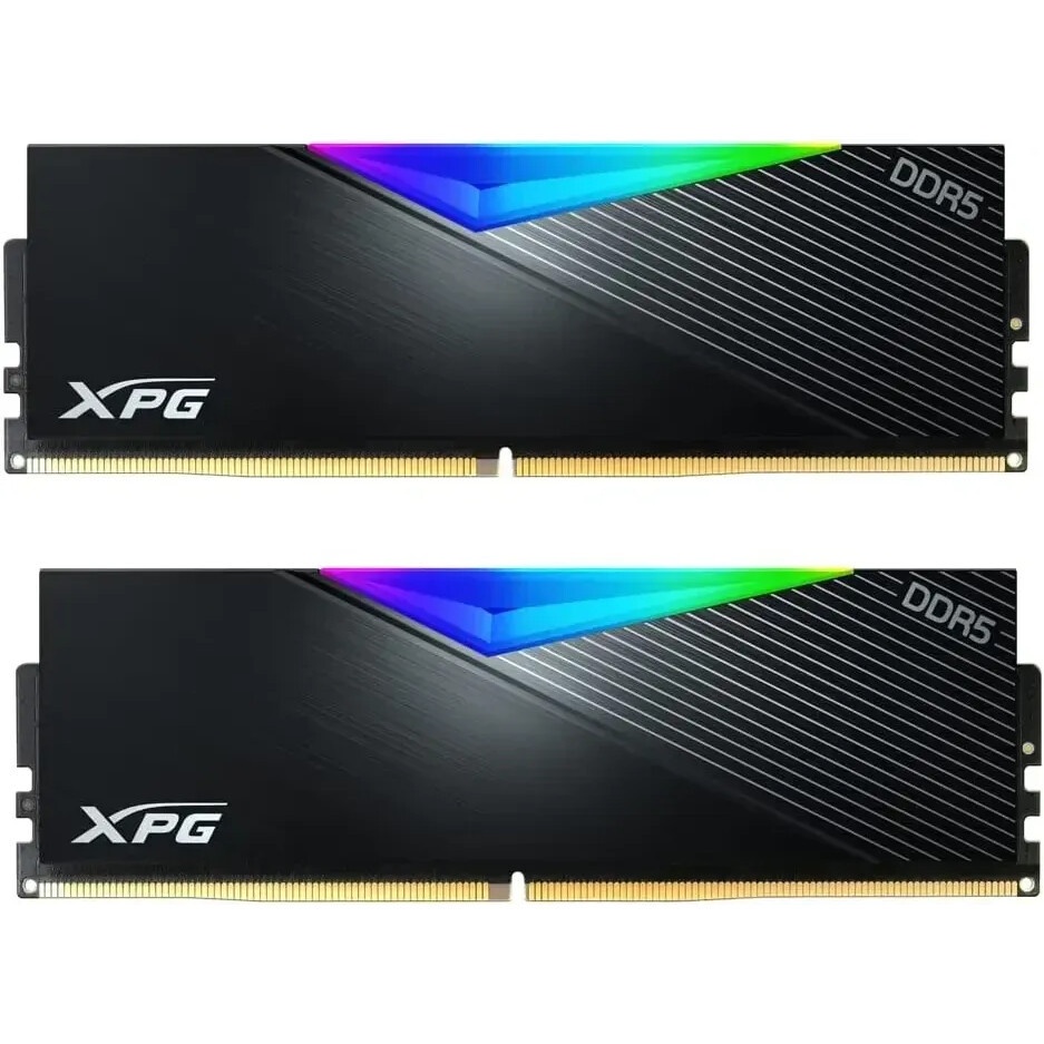 Оперативная память Corsair Vengeance, DDR5, 32GB (2x16 GB), 6400 MHz, CL32, радиатор, серый