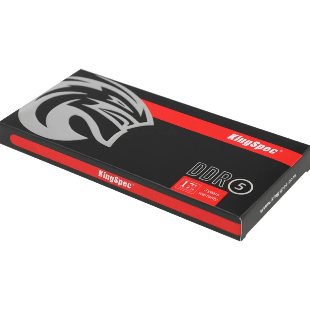 Оперативная память KingSpec, DDR5, 32GB (1x32 GB), 4800 MHz, CL40