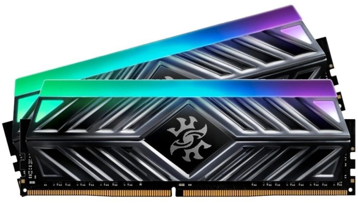 Оперативная память XPG Spectrix D41 RGB, DDR4, 32GB (2x16GB), 3200MHz, CL16, UDIMM, с радиатором, RG