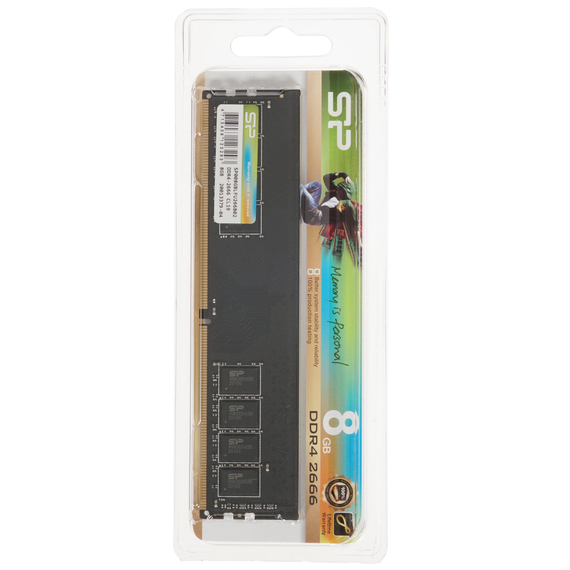Оперативная память Silicon Power, DDR4, 8GB (1x8 GB), 2666 MHz, CL19