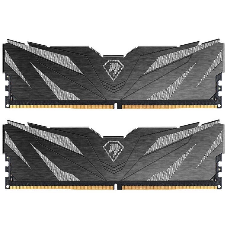 Оперативная память Netac Shadow II, DDR5, 32GB (2x16GB), 5600 MHz, CL46, с радиатором, RGB, черный
