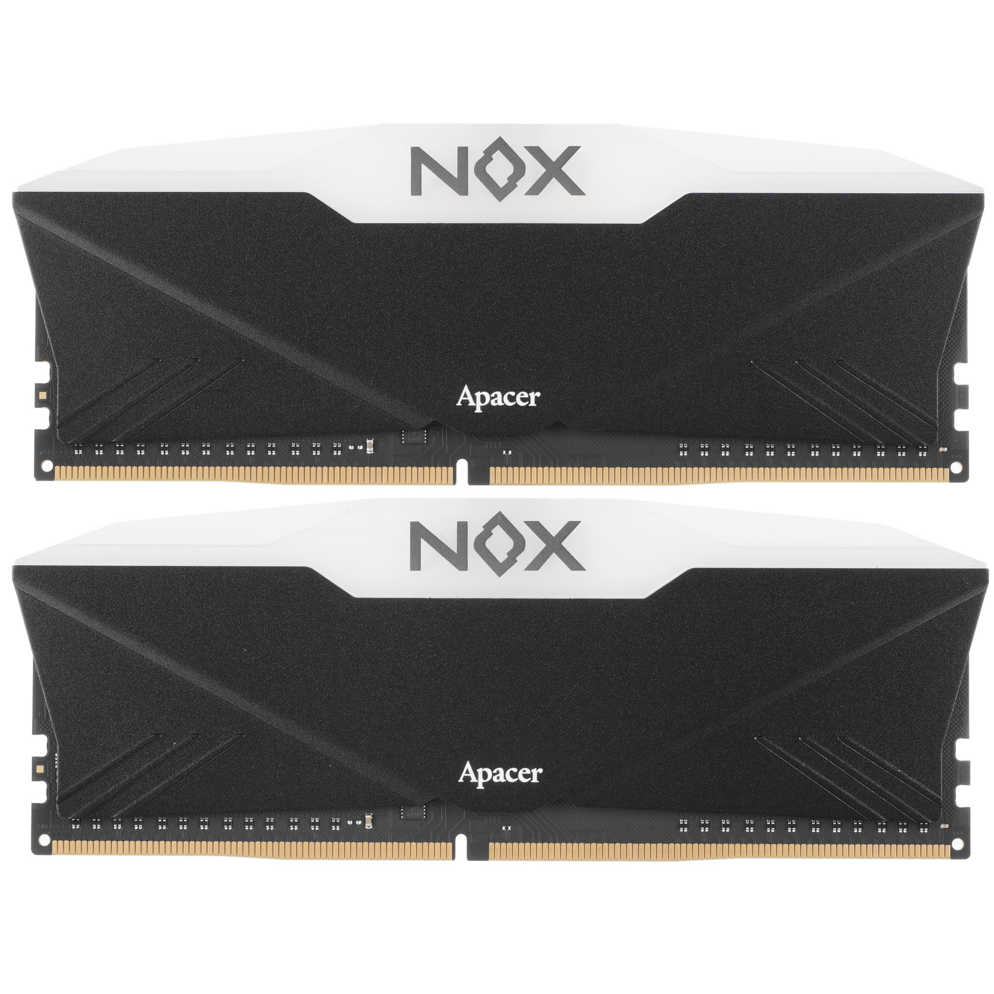 Оперативная память Apacer Nox, DDR4, 16GB (2x8GB), 3600MHz, CL18, UDIMM, с радиатором, черный, RGB