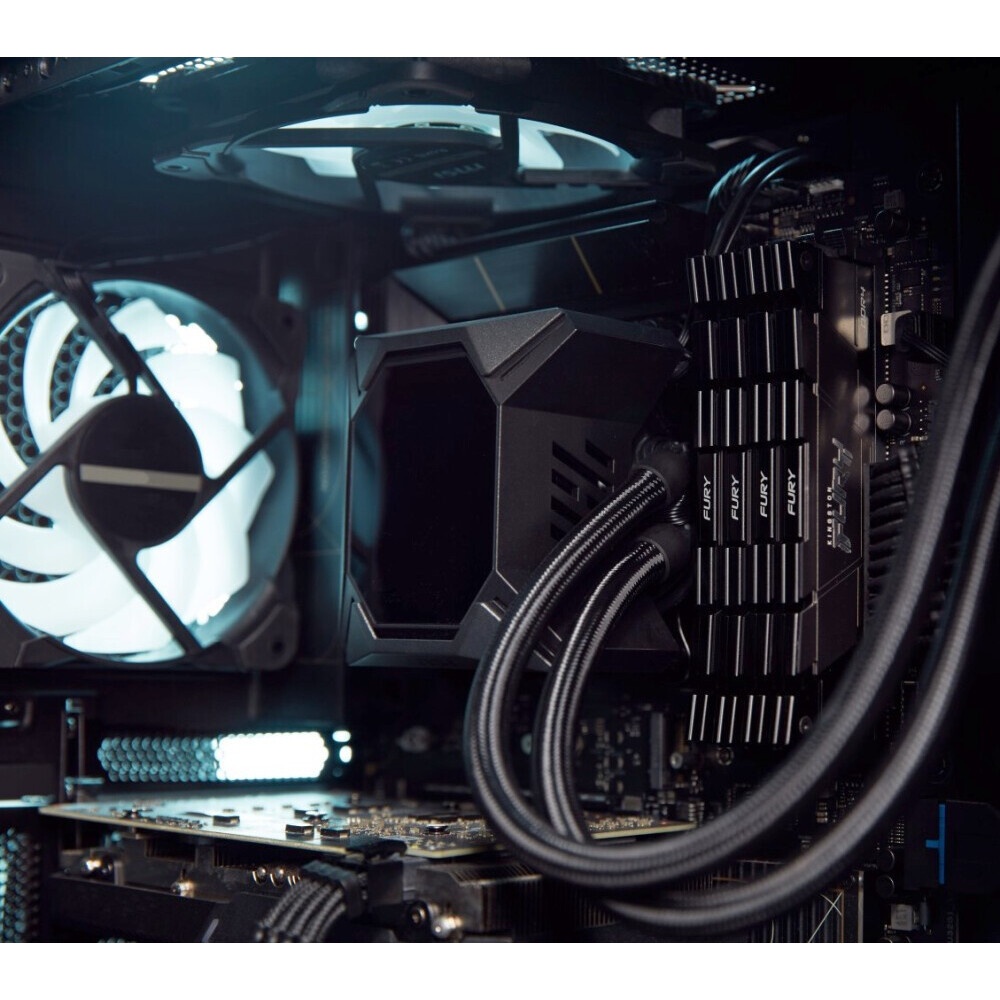 Оперативная память NETAC Shadow, DDR4, 16GB (2x8GB), 3200MHz, CL16, с радиаторами, RGB, серебристый