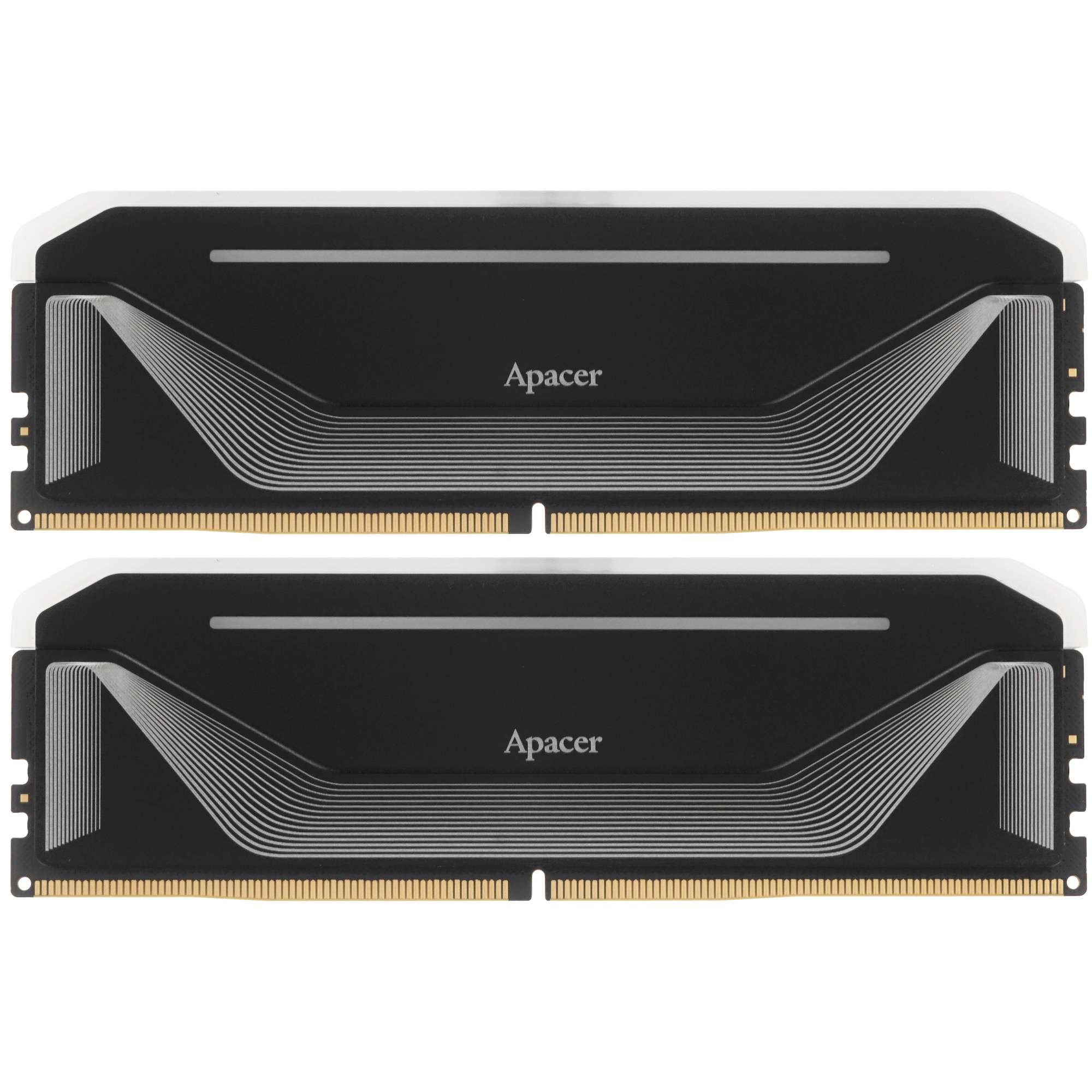 Оперативная память Apacer Nox, DDR5, 32GB (2x16 GB), 6800 MHz, CL34, радиатор, RGB, черный
