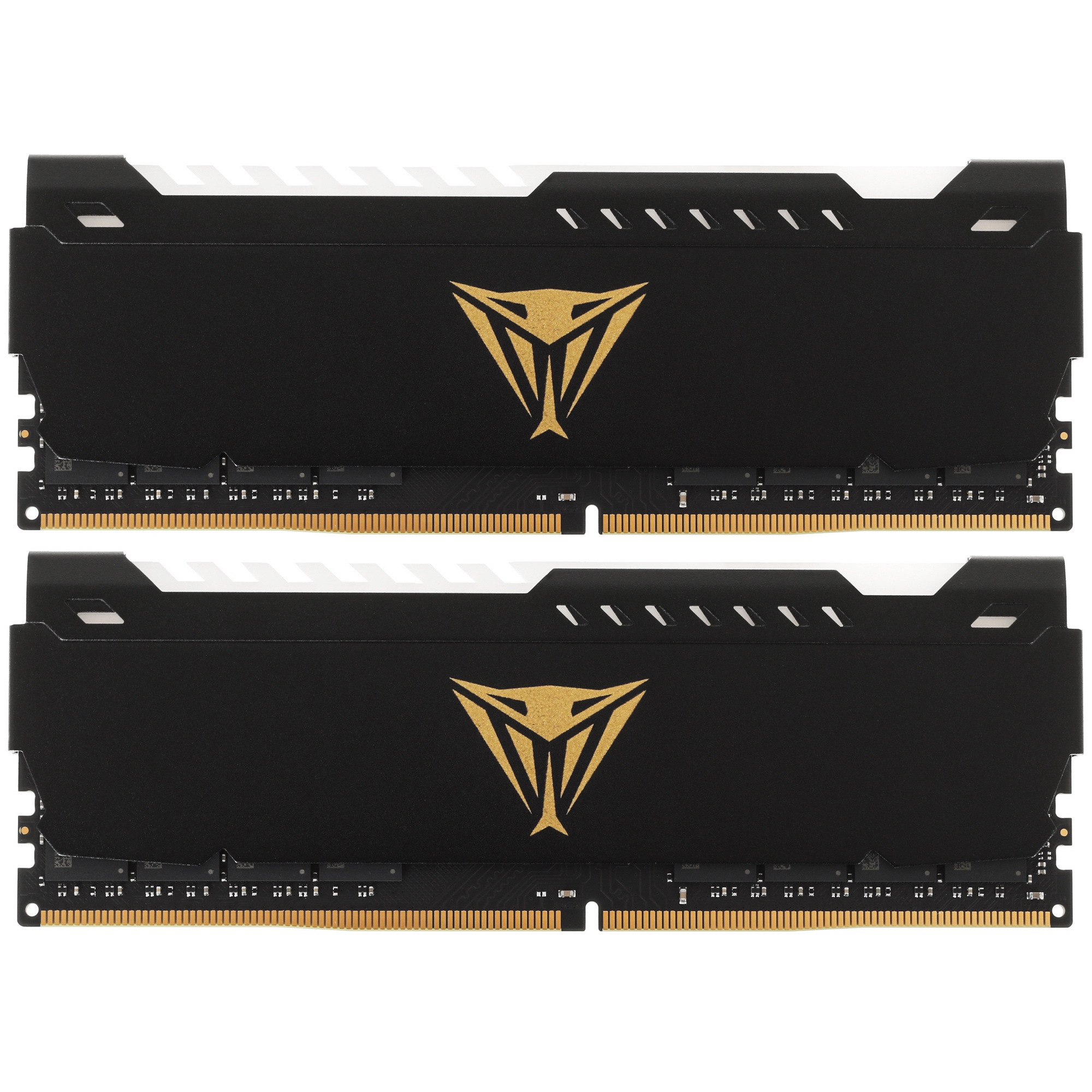 Оперативная память Patriot Viper Steel, DDR4, 32GB (2x16GB), 3200MHz, CL18, с радиатором, RGB, черны