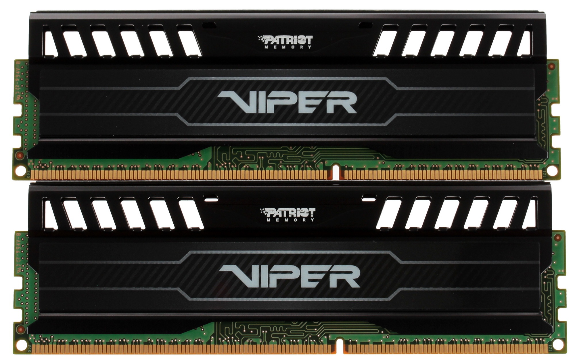 Оперативная память Patriot Viper 3, DDR3, 8GB (2x4 GB), 1600 MHz, CL9, радиатор, черный