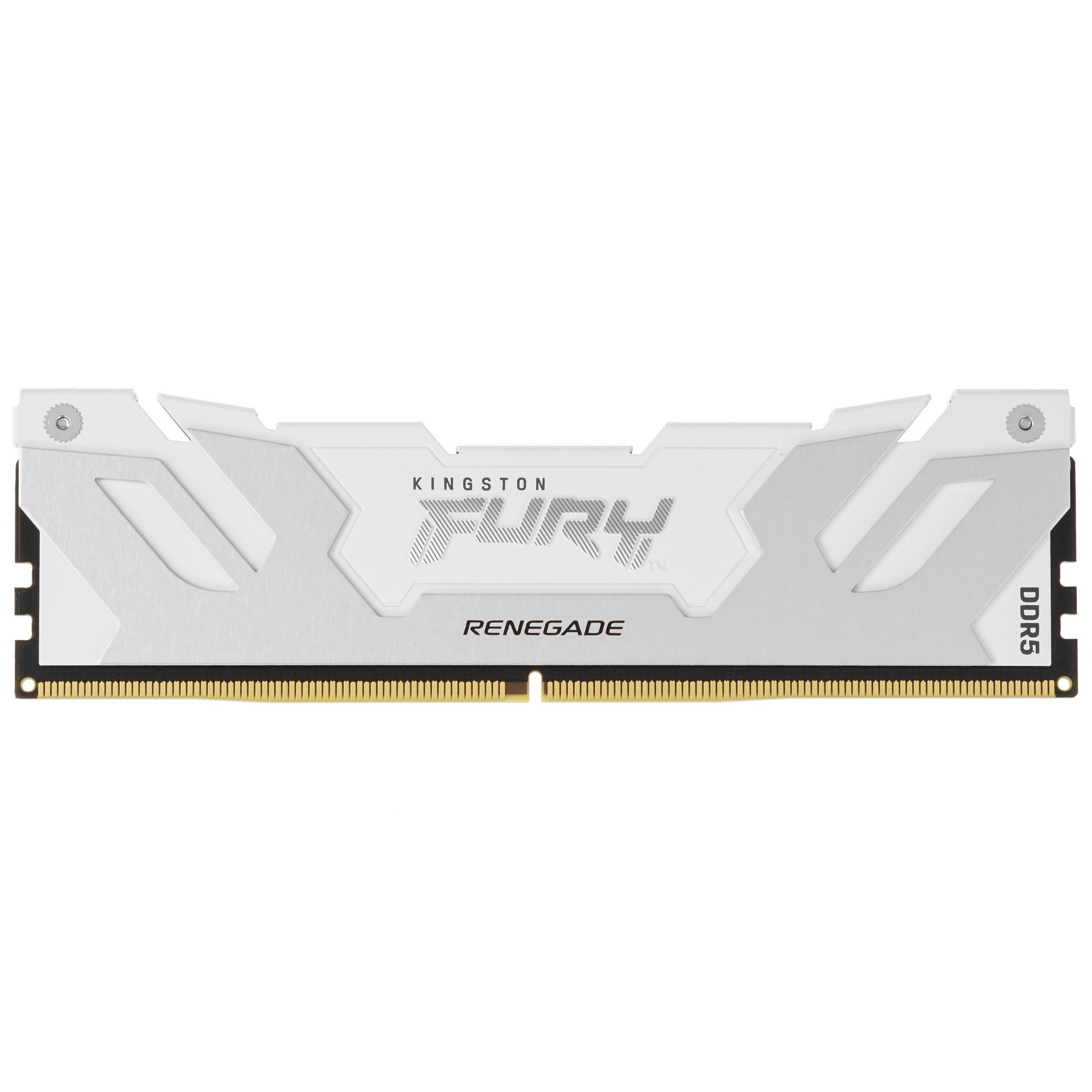 Оперативная память Kingston Fury Renegade, DDR5, 16GB (1x16 GB), 7600 MHz, CL38, радиатор, белый