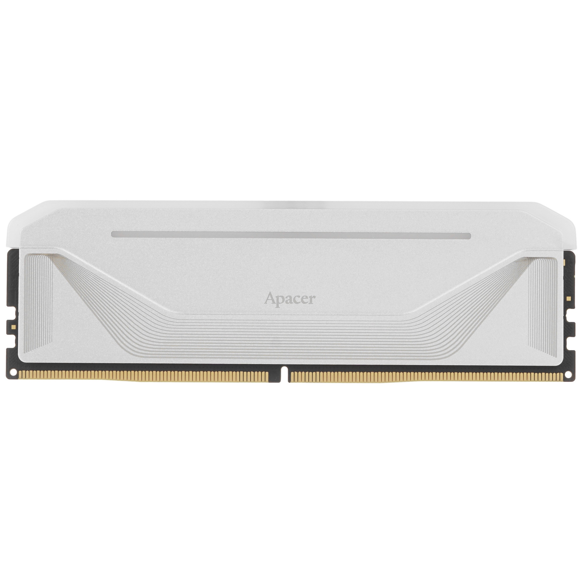 Оперативная память Apacer Nox, DDR5, 16GB (1x16 GB), 6000 MHz, CL38, радиатор, RGB, белый