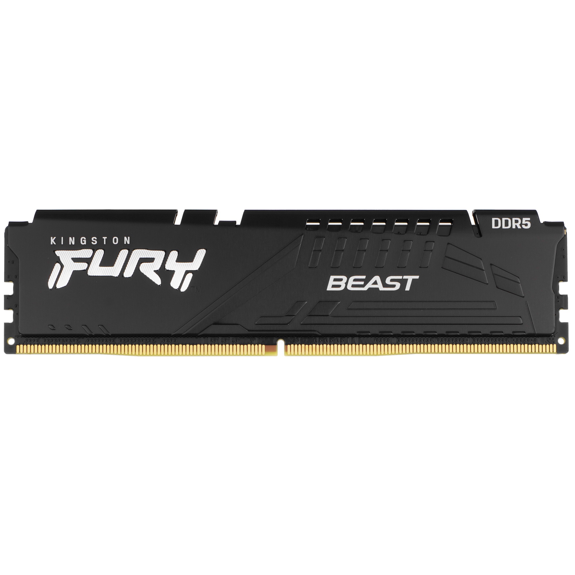 Оперативная память Kingston Fury Beast, DDR5, 8GB (1x8GB), 6000MHz, CL36, с радиатором, черный