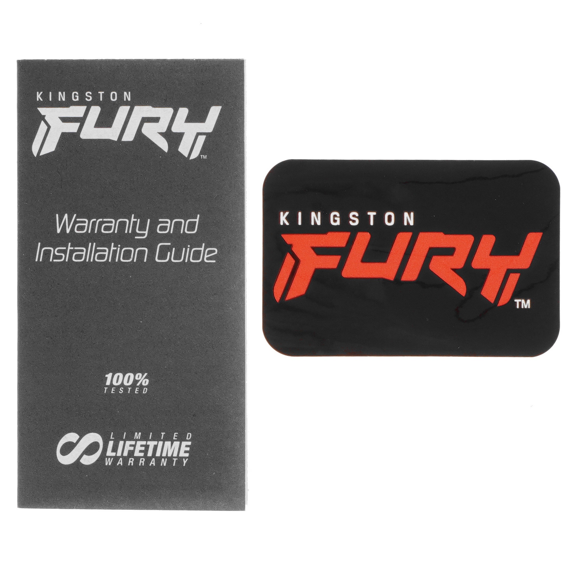 Оперативная память Kingston Fury Beast, DDR5, 8GB (1x8GB), 6000MHz, CL36, с радиатором, черный