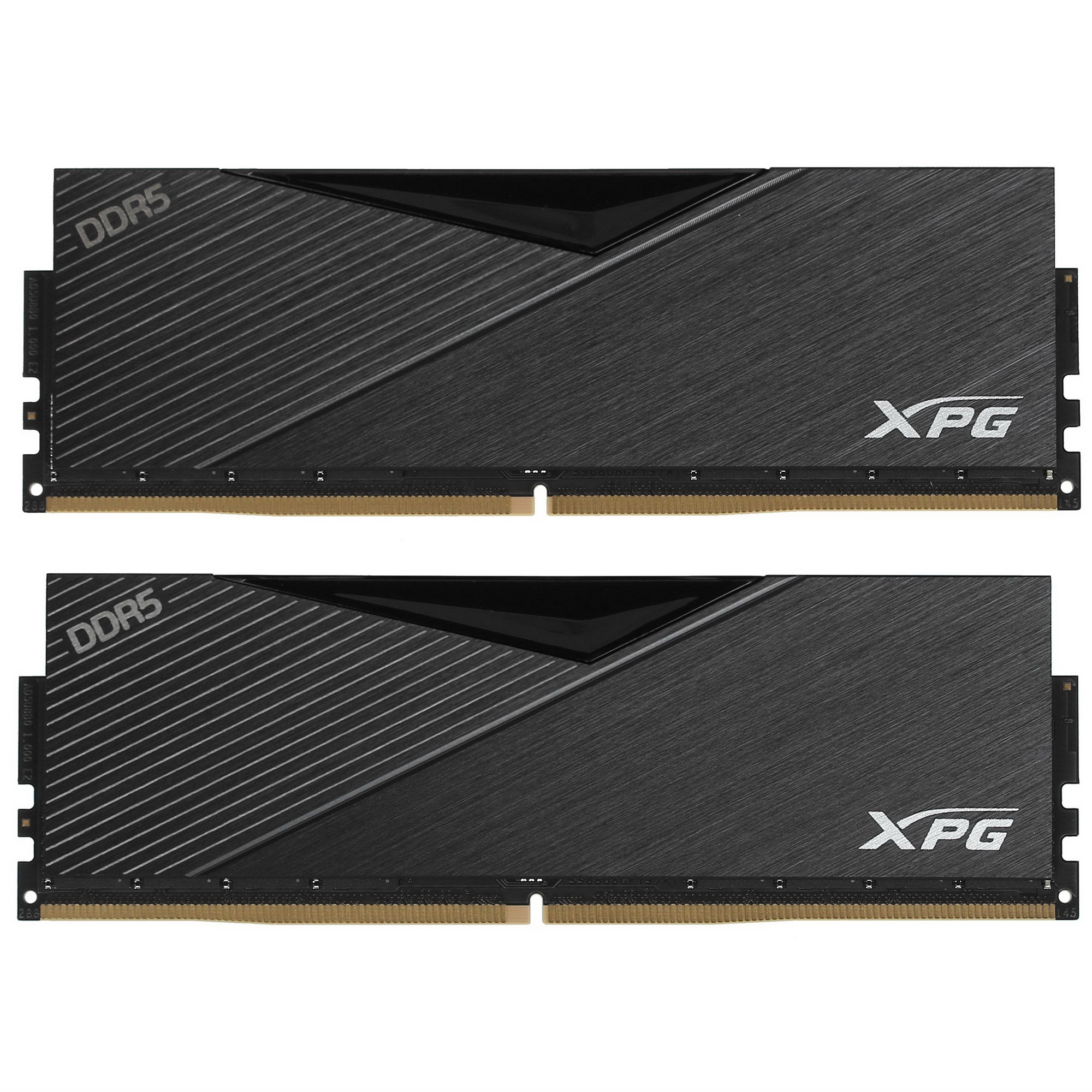 Оперативная память XPG Lancer, DDR5, 64GB (2x32GB), 6400MHz, CL32, с радиаторами, чёрный