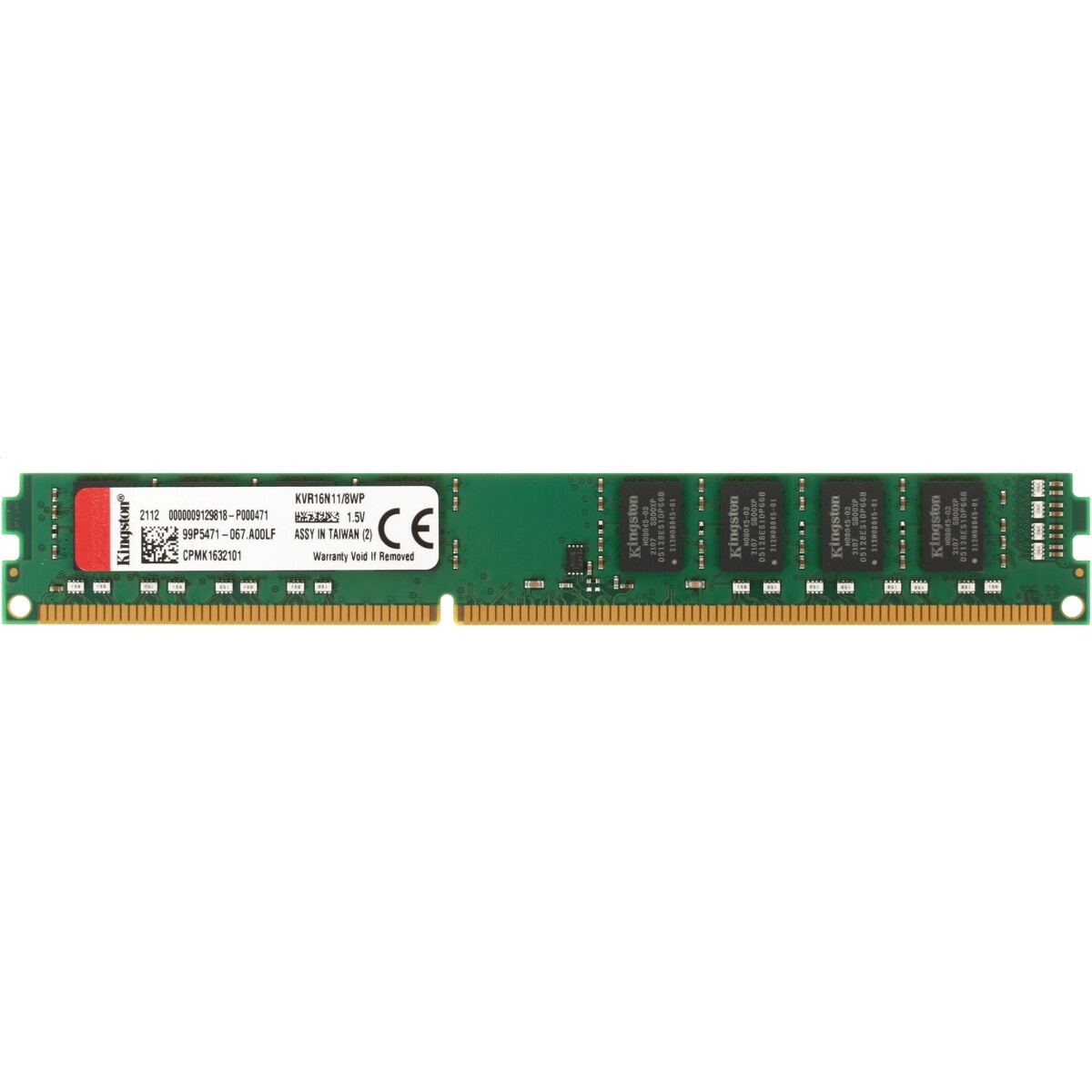Память DDR3 8GB 1600MHz Hikvision HSC308U16Z1/8G HIKSEMI RTL PC3-12800 CL11 DIMM 240-pin 1.5В Ret