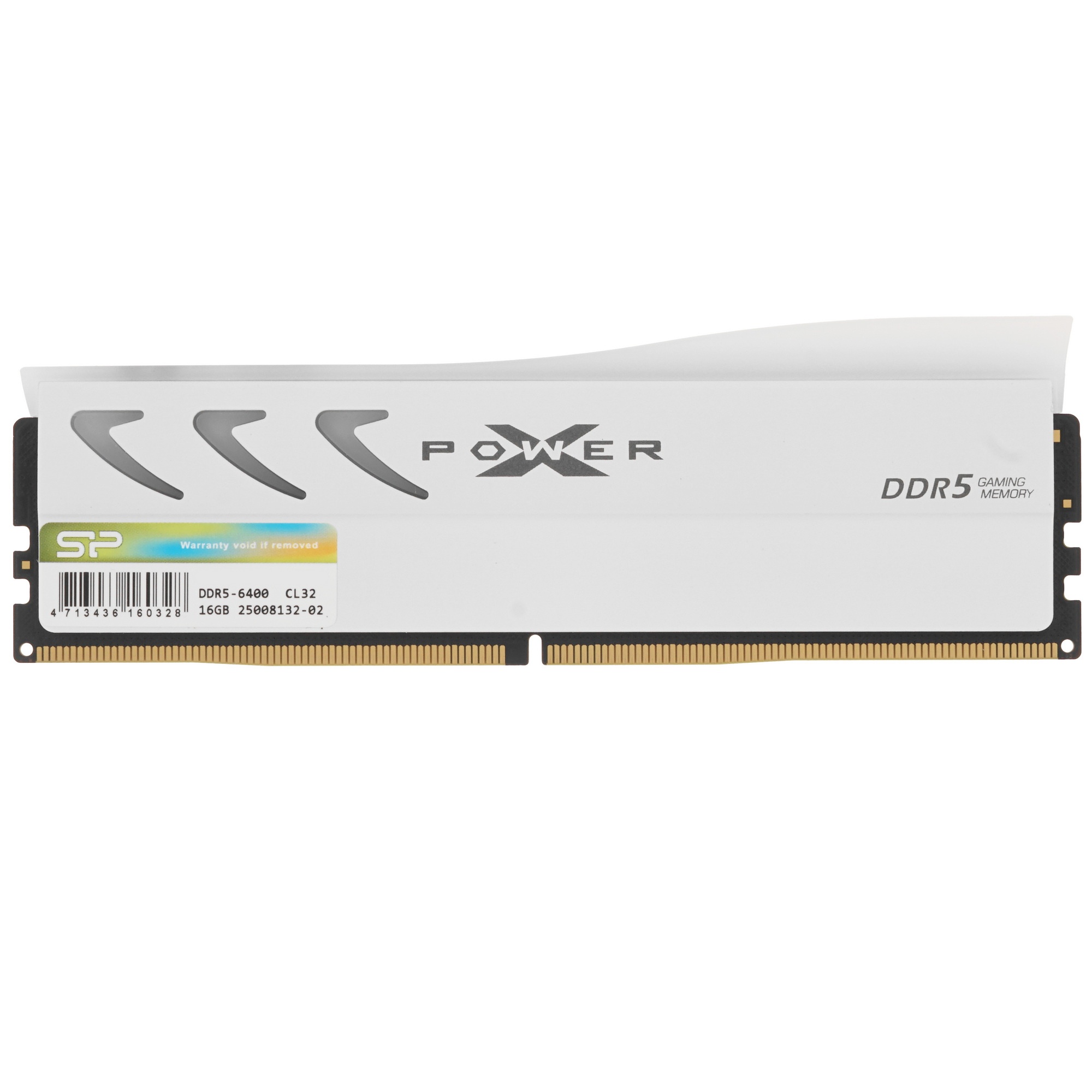 Оперативная память Silicon Power Xpower Storm, DDR5, 32GB (2x16 GB), 6400 MHz, CL32, радиатор, RGB,