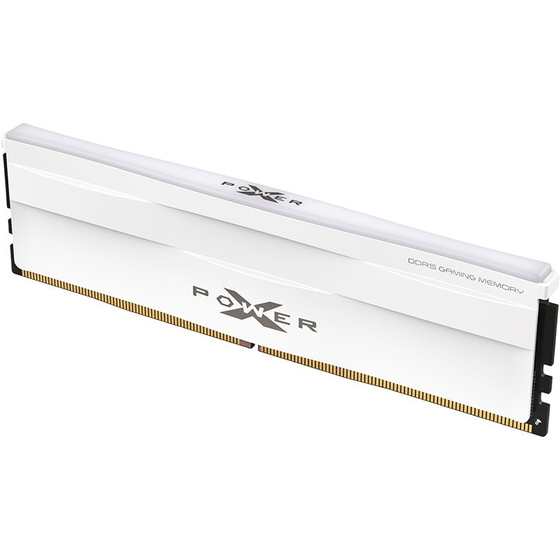 Оперативная память Silicon Power Xpower Pulse, DDR5, 32GB (2x16 GB), 6000 MHz, CL30, радиатор, белый