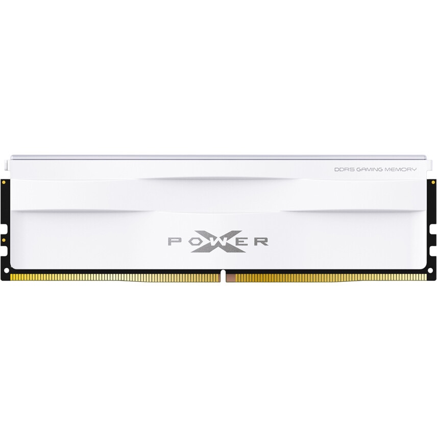 Оперативная память Silicon Power Xpower Pulse, DDR5, 32GB (2x16 GB), 6000 MHz, CL30, радиатор, белый