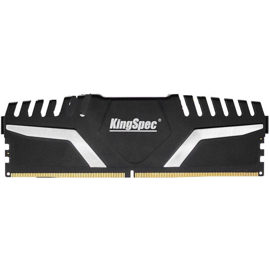 Оперативная память KingSpec, DDR5, 8GB (1x8GB), 4800MHz, CL40, с радиатором, черный, Ret