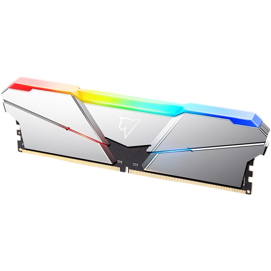 Оперативная память NETAC Shadow, DDR5, 16GB (2x8GB), 4800MHz, CL40, с радиаторами, RGB, серебристый