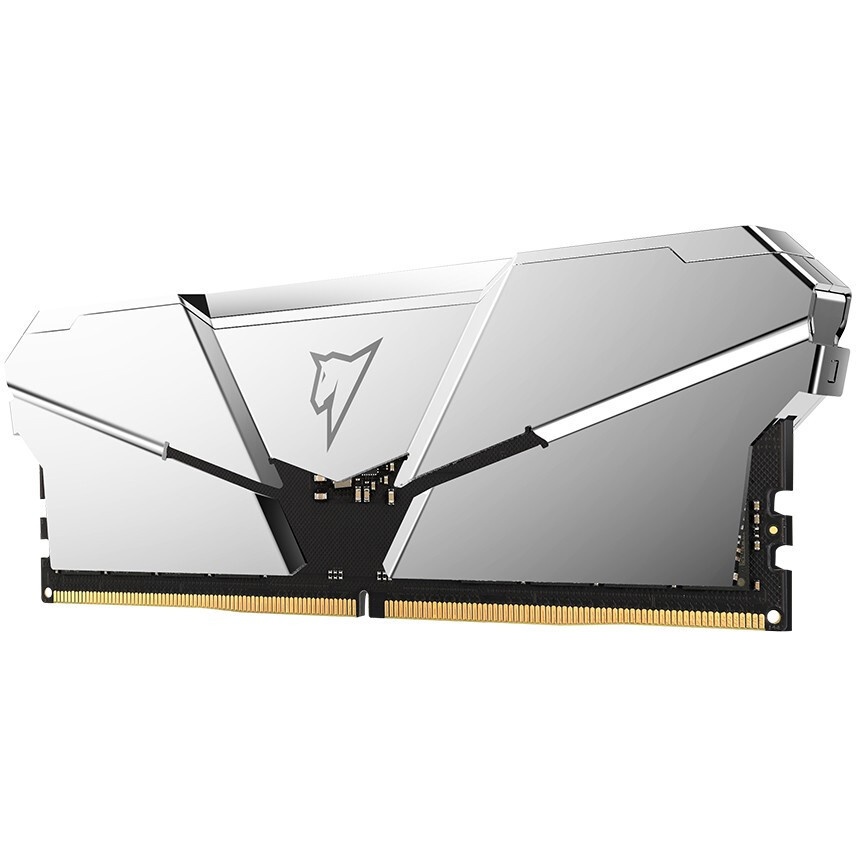 Оперативная память NETAC Shadow, DDR5, 16GB (2x8GB), 4800MHz, CL40, с радиаторами, RGB, серебристый