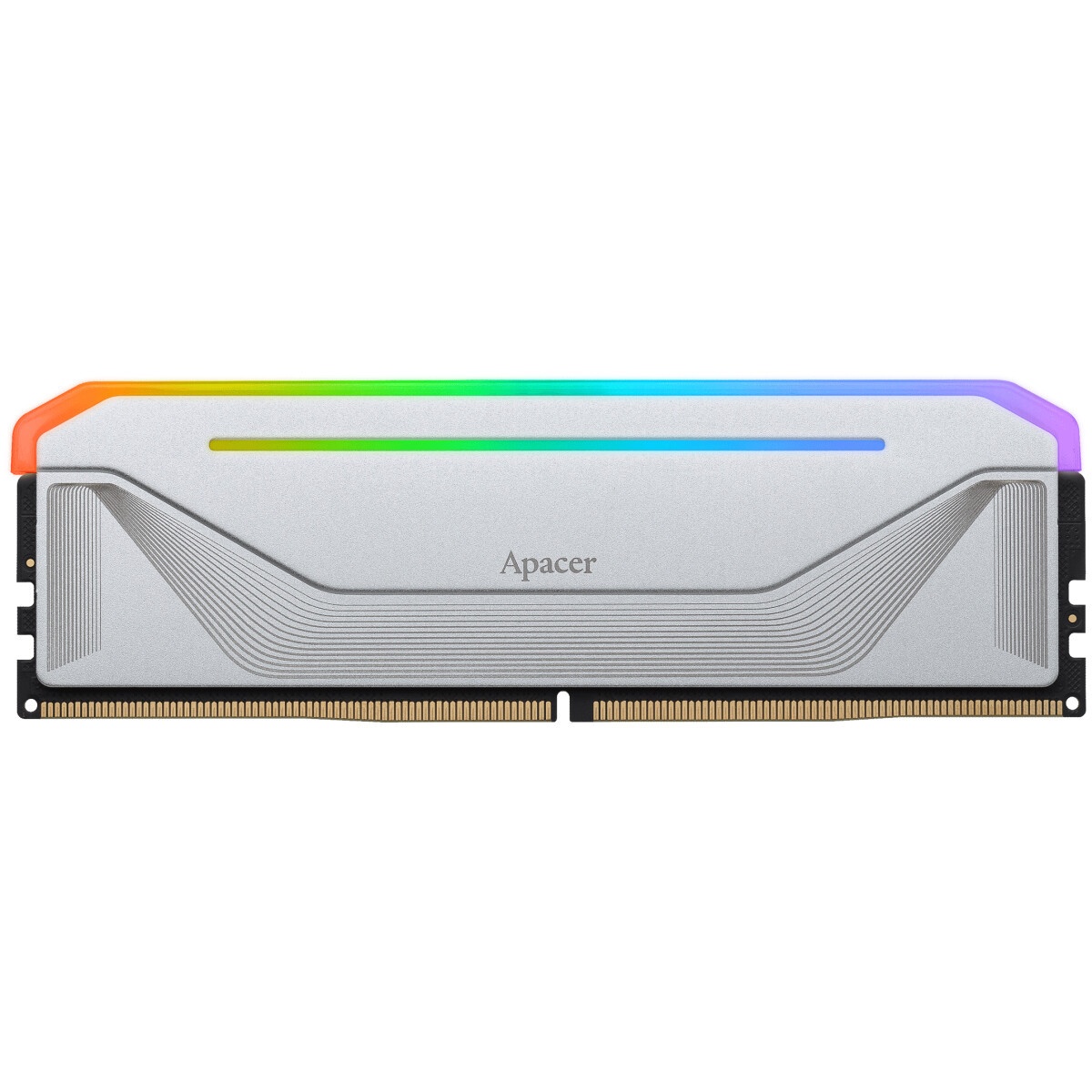 Оперативная память Apacer Nox, DDR5, 64GB (2x32 GB), 5600 MHz, CL40, радиатор, RGB, серебристый