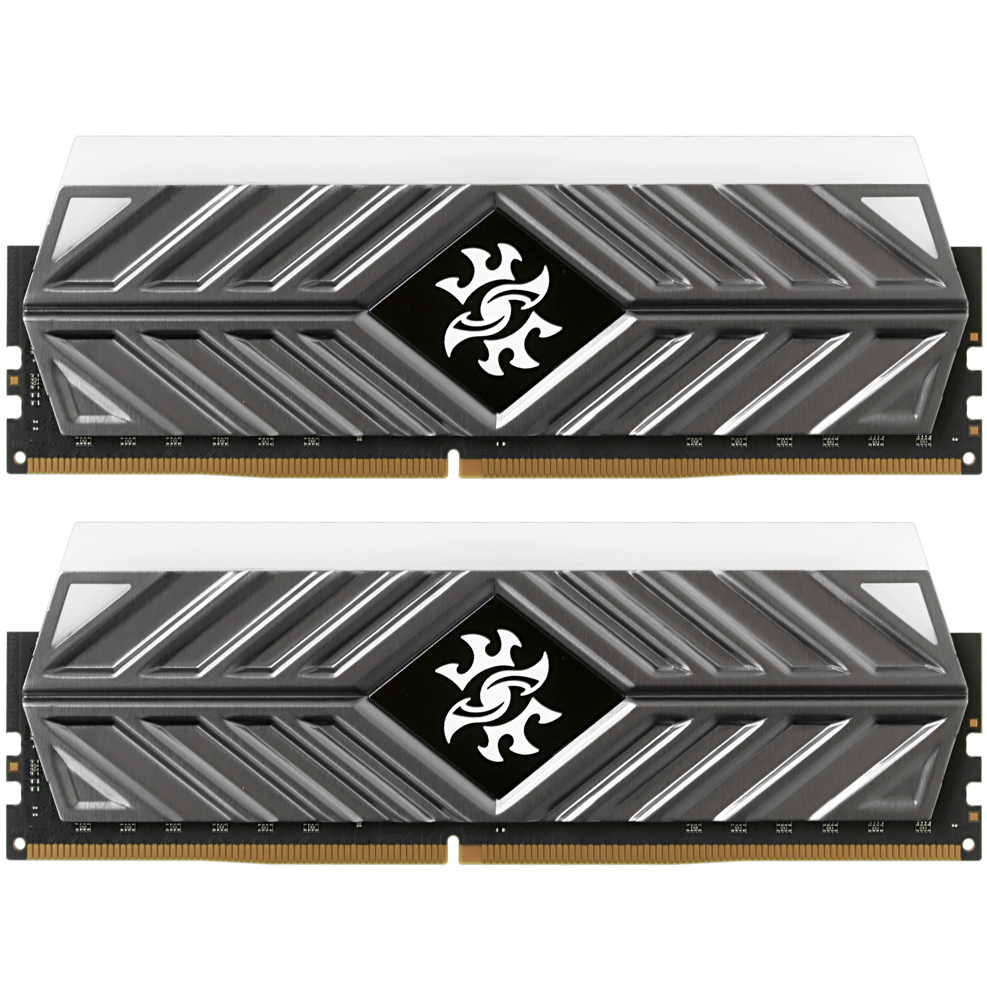 Оперативная память XPG Spectrix D41 RGB, 16GB (2x8GB), DDR4, 3600MHz, CL18, с радиаторами, серый, RG