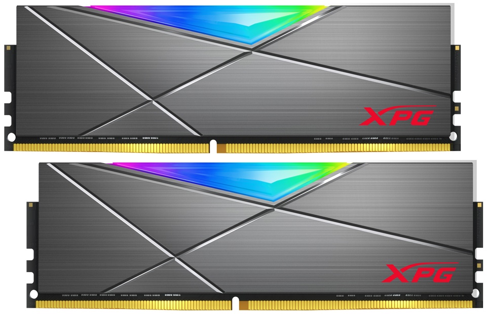 Оперативная память XPG Spectrix D50 RGB, 32GB (2x16GB), DDR4, 3600MHz, CL18, UDIMM, RGB, с радиаторо