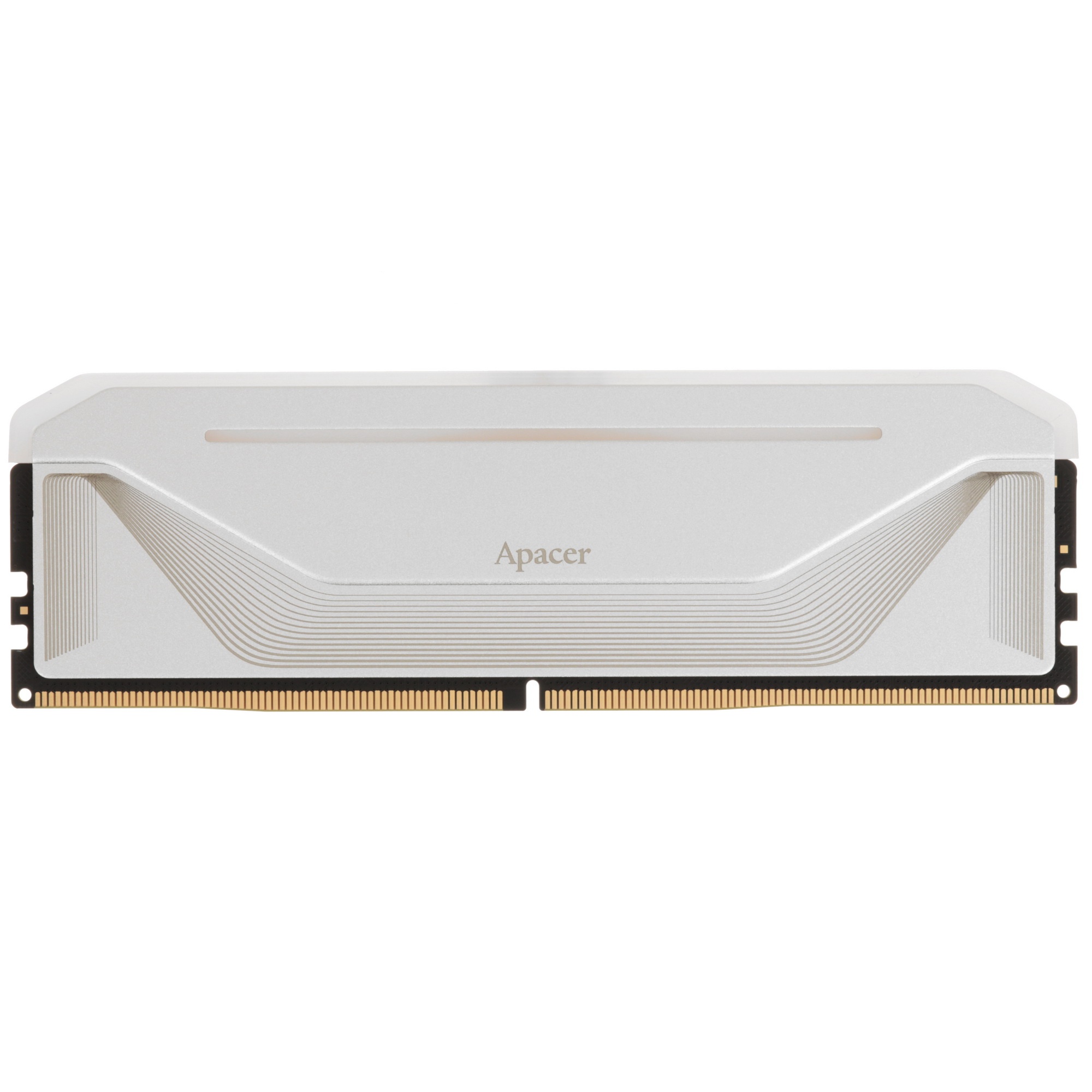 Оперативная память Apacer Nox, DDR5, 16GB (1x16 GB), 6400 MHz, CL32, радиатор, RGB, белый