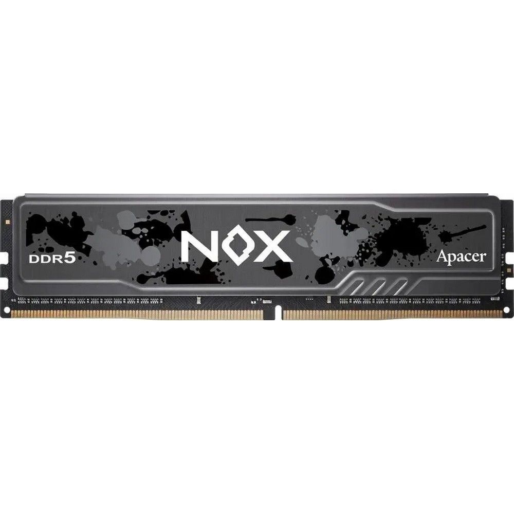 Оперативная память Apacer Nox, DDR5, 32GB (1x32GB), 6000MHz, CL40, радиатор, черный