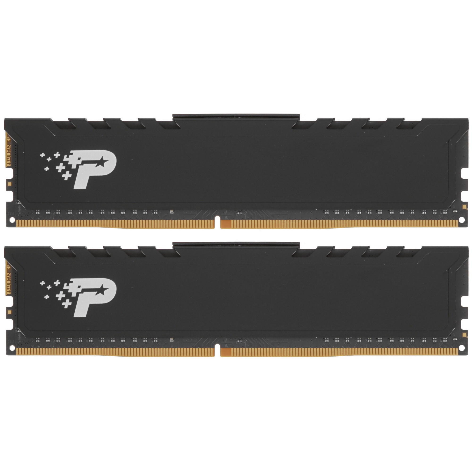 Оперативная память Patriot Signature Premium, DDR4, 8GB (2x4 GB), 2666 MHz, CL19, радиатор, чёрный