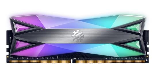 Оперативная память XPG Spectrix D60G, DDR4, 8GB (1x8 GB), 4133 MHz, CL19, радиатор, RGB