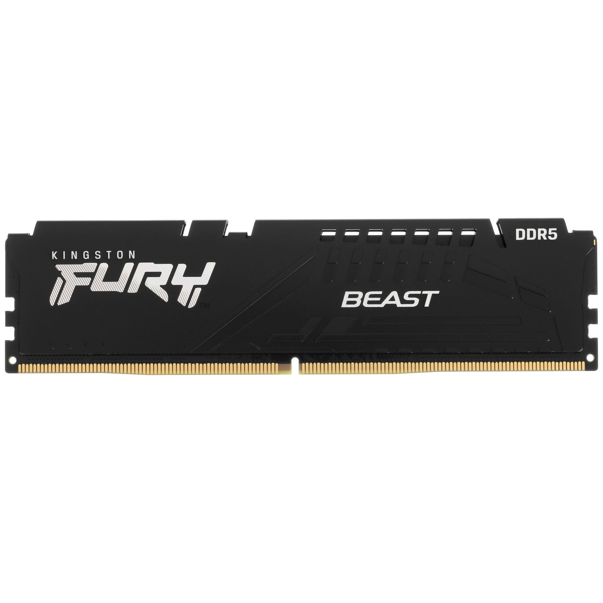 Оперативная память Kingston Fury Beast, DDR5, 8GB (1x8GB), 5600MHz, CL36, с радиатором, черный