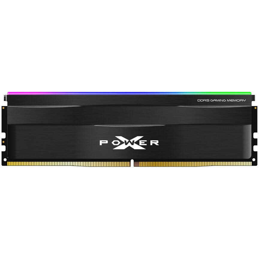Оперативная память Silicon Power Xpower Pulse, DDR5, 64GB (2x32 GB), 6000 MHz, CL30, радиатор, RGB,