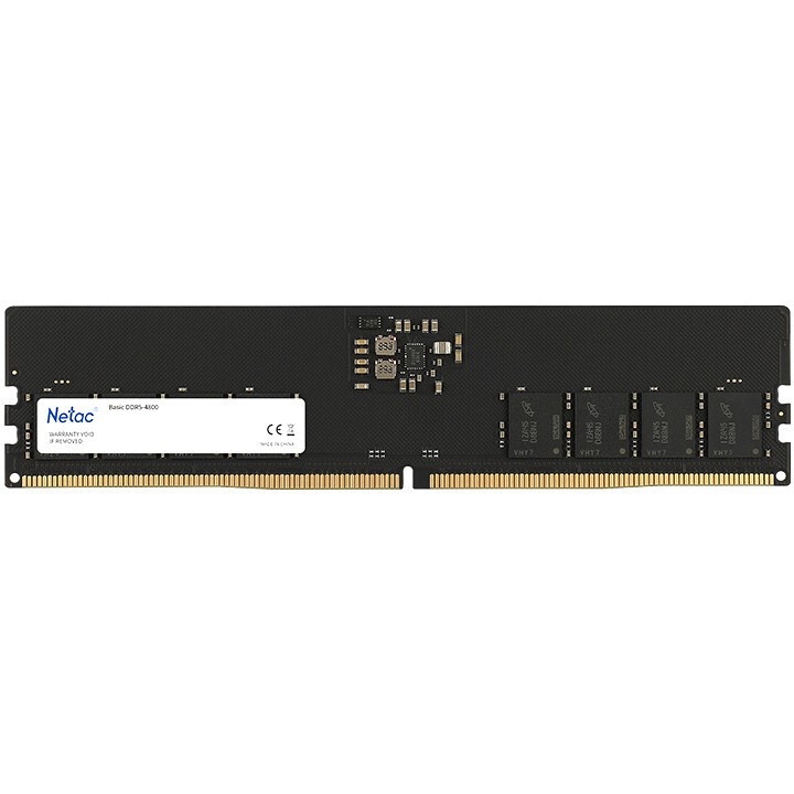 Оперативная память NETAC Basic, DDR5, 8GB (1x8GB), 4800MHz, CL40