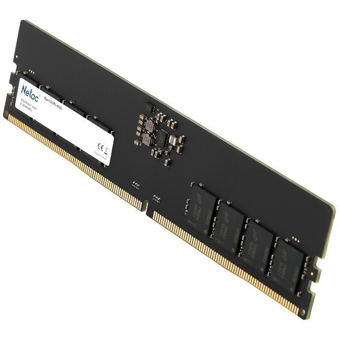 Оперативная память NETAC Basic, DDR5, 8GB (1x8GB), 4800MHz, CL40