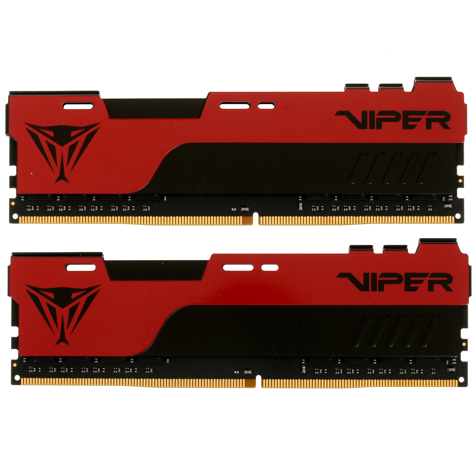 Оперативная память Patriot Viper Elite II, DDR4, 16GB (2x8 GB), 3600 MHz, CL20, радиатор, красный, ч