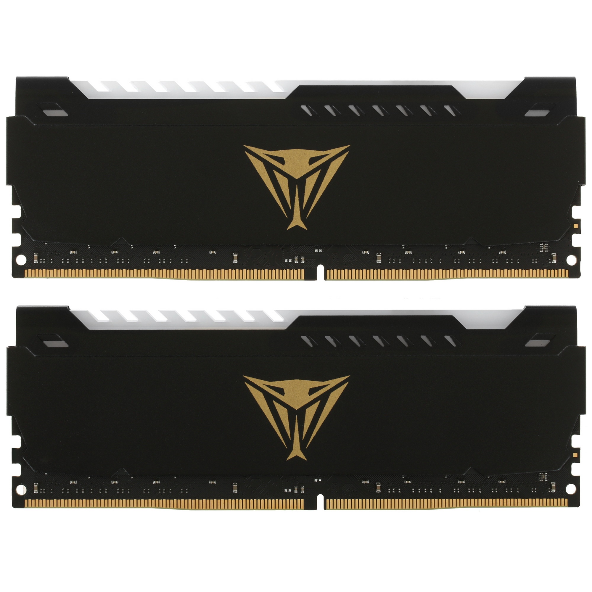 Оперативная память Patriot Viper Steel, DDR4, 64GB (2x32GB), 3200MHz, CL18, с радиатором, RGB, черны