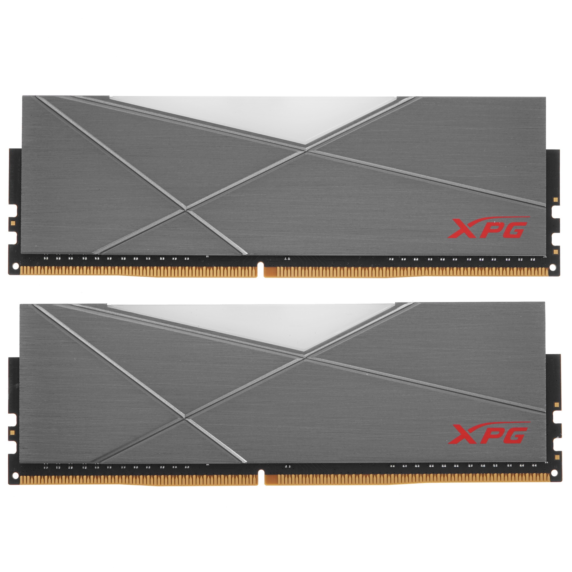 Оперативная память XPG Spectrix D50 RGB, 16GB (2x8GB), DDR4, 3600MHz, CL18, с радиаторами, серый, RG